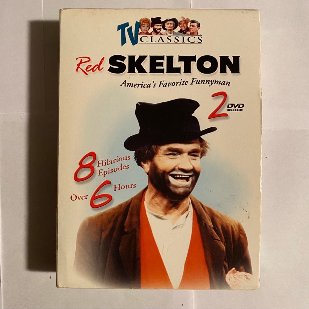TV Classics Red Skelton America’s Favorite Funnyman 2-DVD 8 Episode Combo Pack